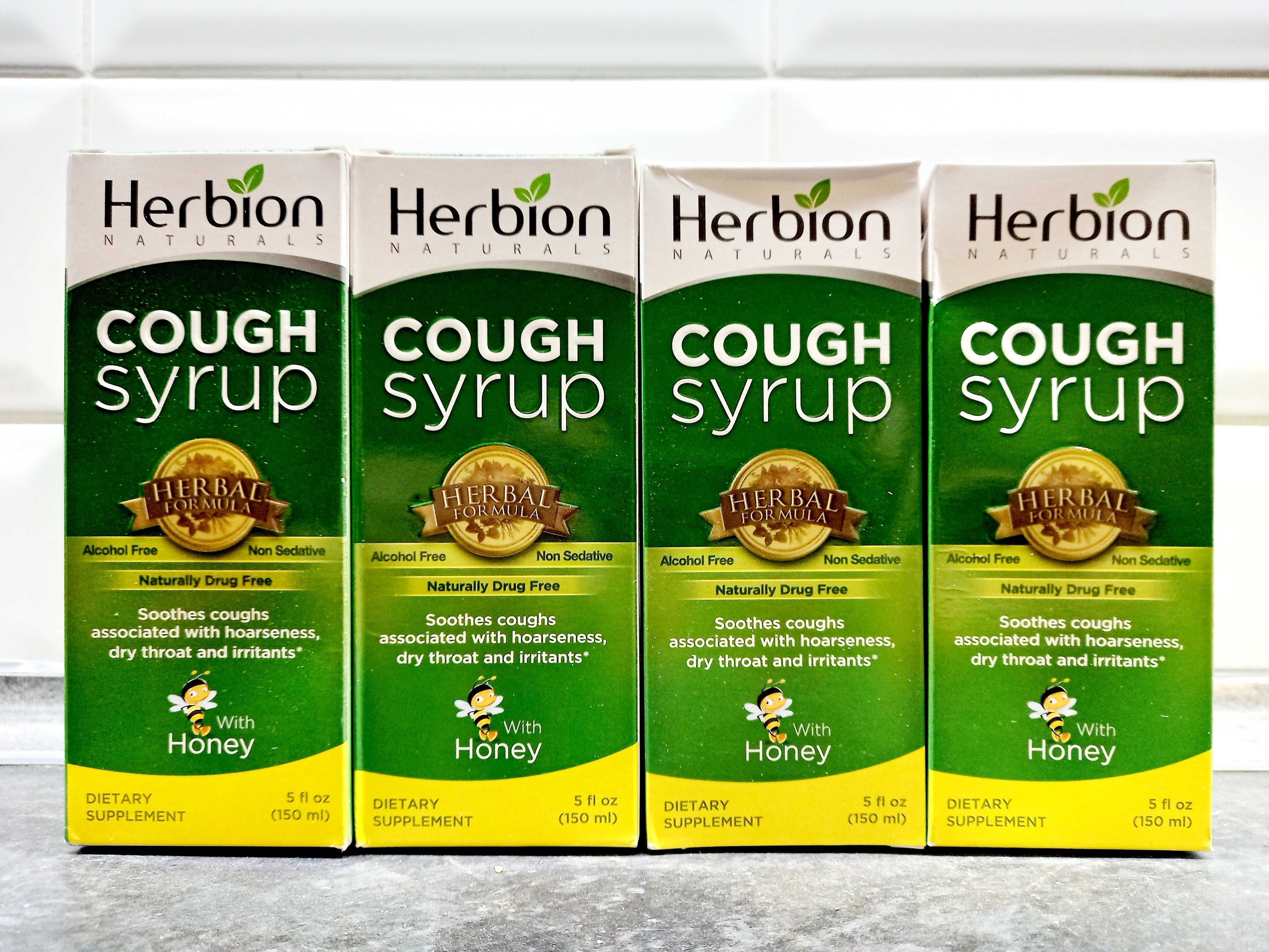 Herbion, Cough Syrup with Honey (150 мл), сироп от кашля, від кашлю