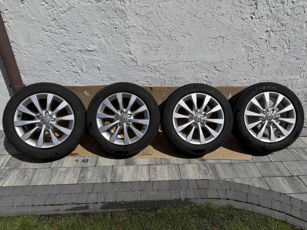 Koła 17 cali do audi a6 c7 felgi z oponami zimowymi