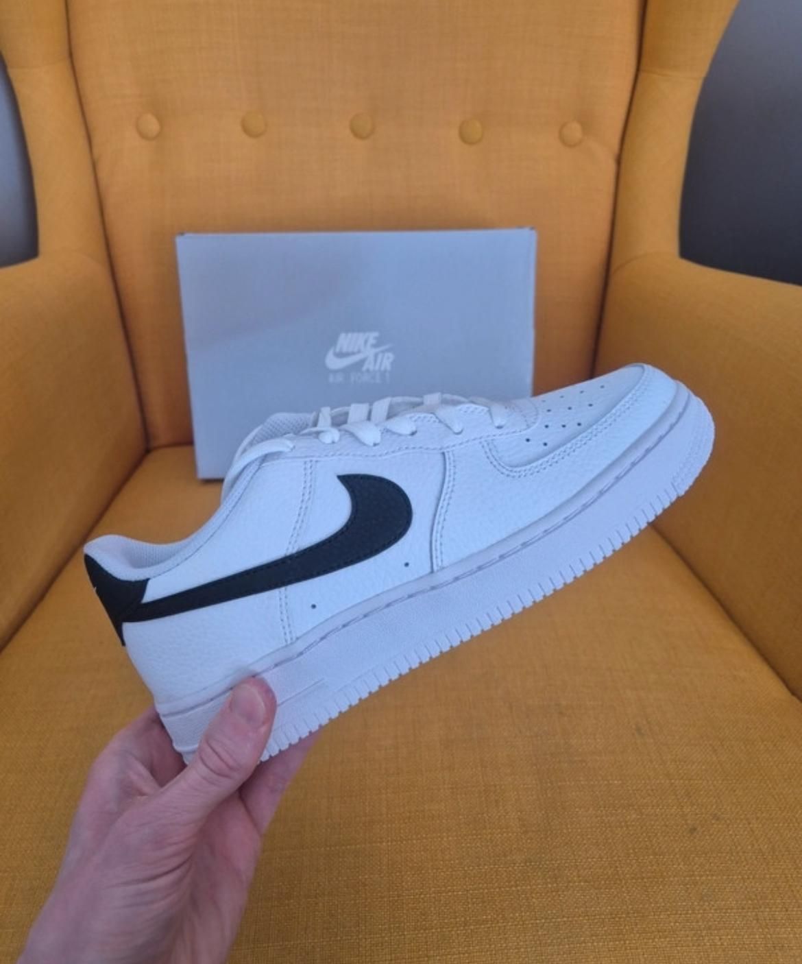 sneakersy nike air force 1 sportowe buty nike klasyczne biale 42