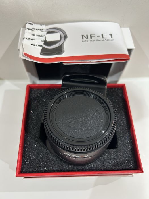 Adaptador viltrox  sonyE -Nikon af