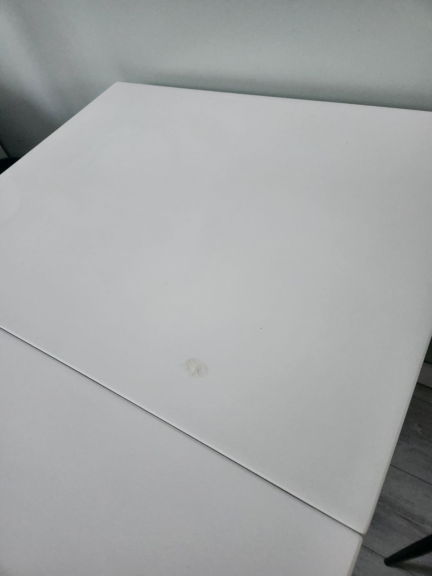 Stół Egon Agata meble rozkładany biały połysk