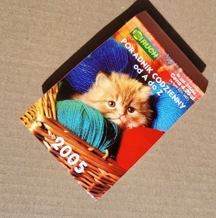 Kalendarz zdzierak 2005 rok