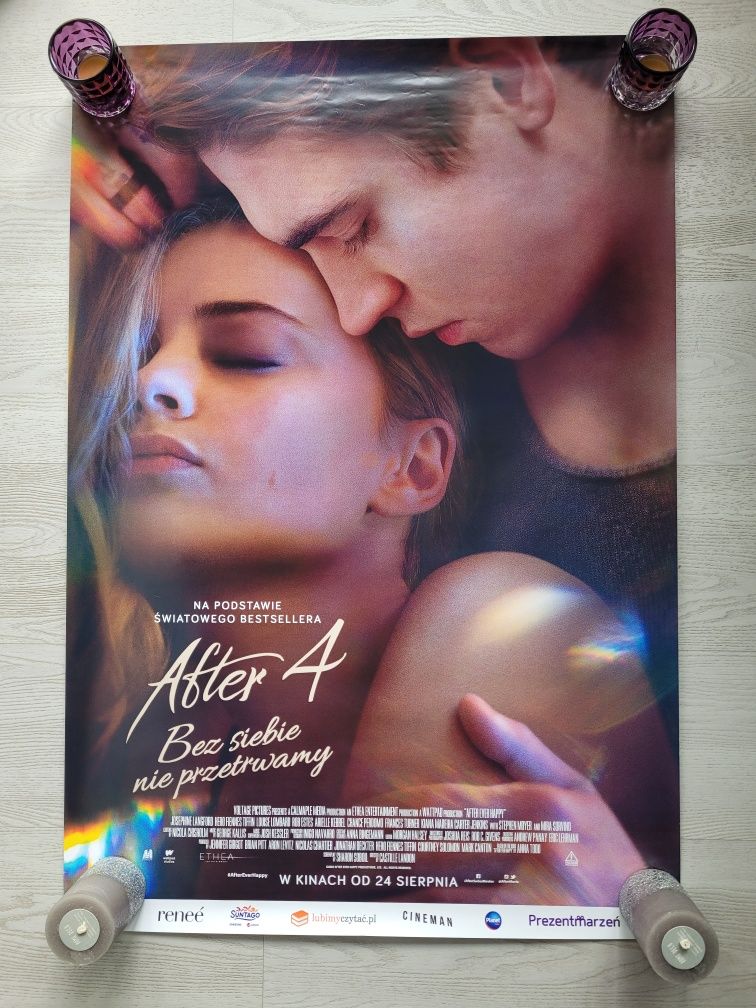 Plakat kinowy z filmu After 4 Bez siebie nie przetrwamy