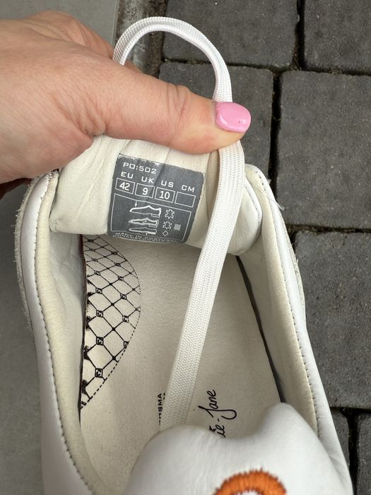 Buty skorzane do golfa 42