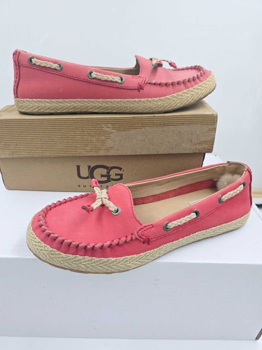 Espadryle damskie skórzane UGG Australia R.37  UG56H