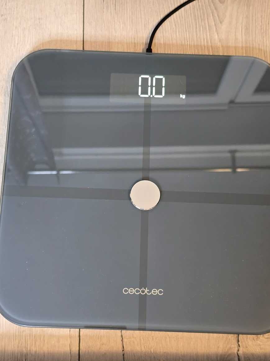 Waga elektroniczna łazienkowa Cecotec 10600 Smart Healthy Pro SZARA
