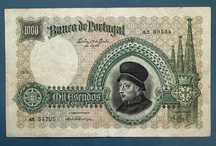 nota 1000 Escudos 1938 - Mestre de Aviz - portes grátis