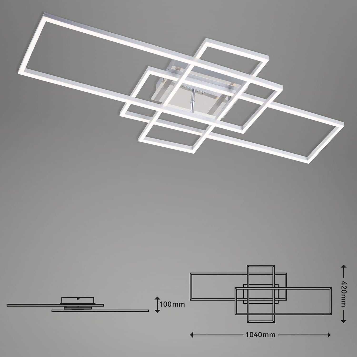 Briloner Leuchten - Lampa sufitowa LED