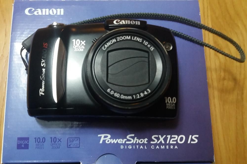 Powershot SX120 IS com avaria