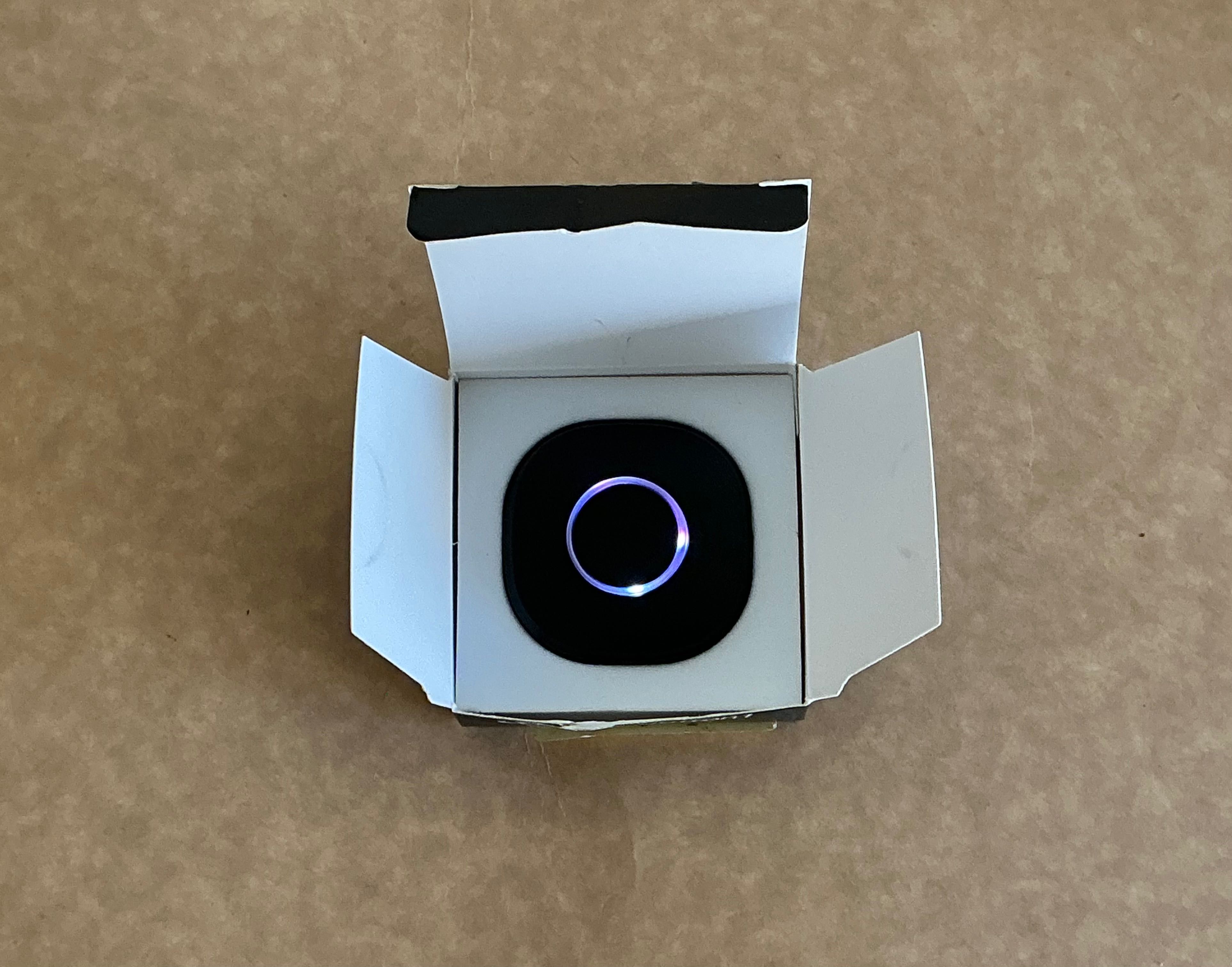 Novo! Shelly Button1 Gen3 Preto - Botão Inteligente