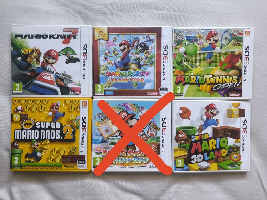 Vários Jogos Nintendo 3DS