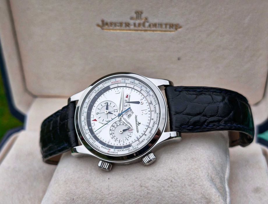 Jaeger LeCoultre Master Geographic World Automatic Swiss + Service GLC