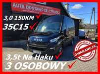 Iveco DAILY  35C15 V12 3,0 150KM Klima Tempomat GPS BLIŹNIAK 3,5t na HAKU