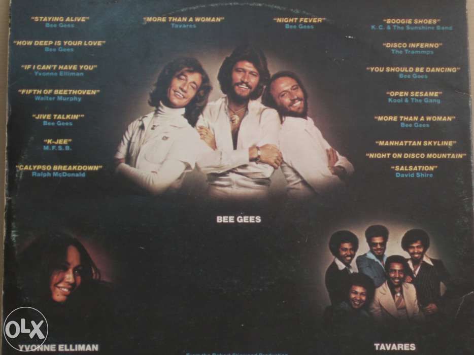 album duplo LP dos Bee Gees