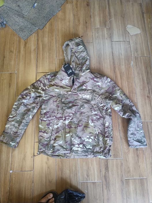 Kurtka ocieplana kangurka bluza moro Brandit