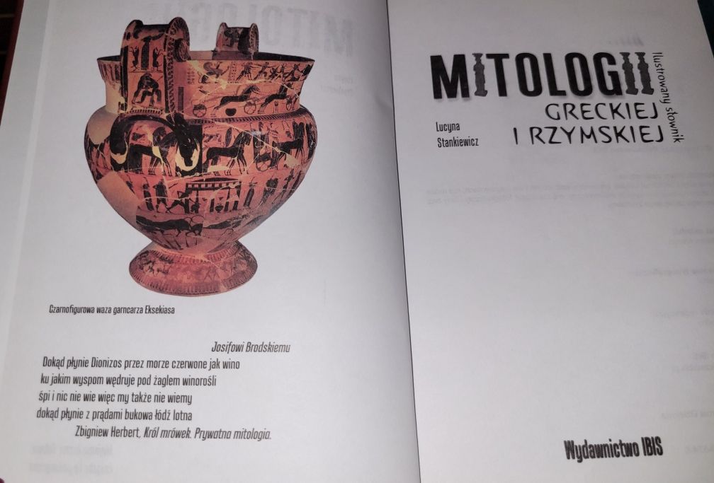 Ilustrowany słownik Mitologii Greckiej i Rzymskiej