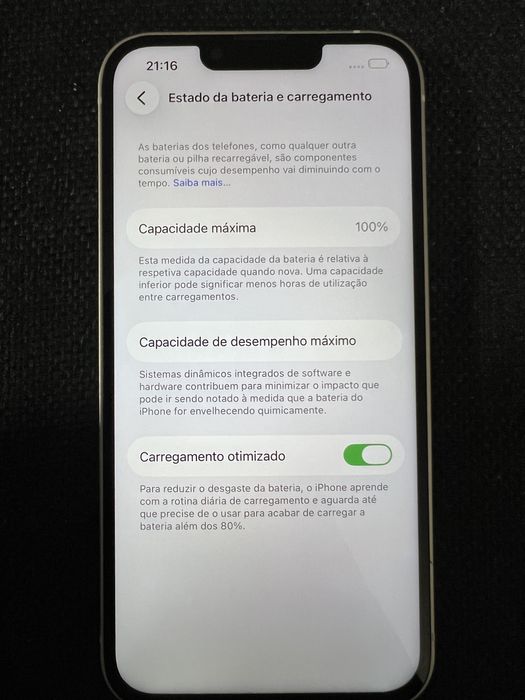 Iphone 13 256gb branco
