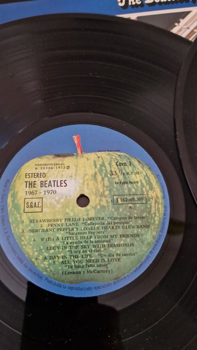 Disco Vinil Duplo Beatles