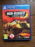 MUD RUNNER a spintires game - PS4- polska wersja-płyta bez zarysowań !