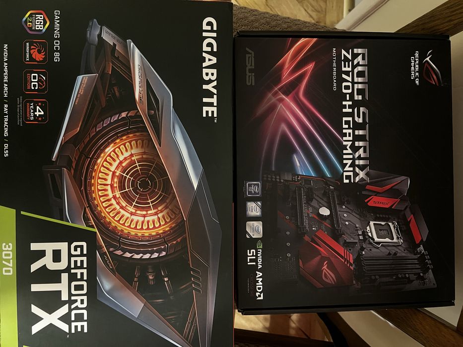 Komputer gamingowy RTX 3070 i7 9700k 32GB RAMU