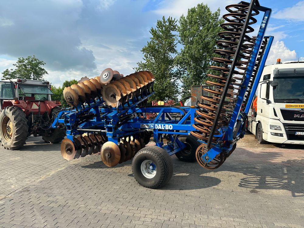 Brona talerzowa Dalbo talerzówka 7m wał pelna hydraulika