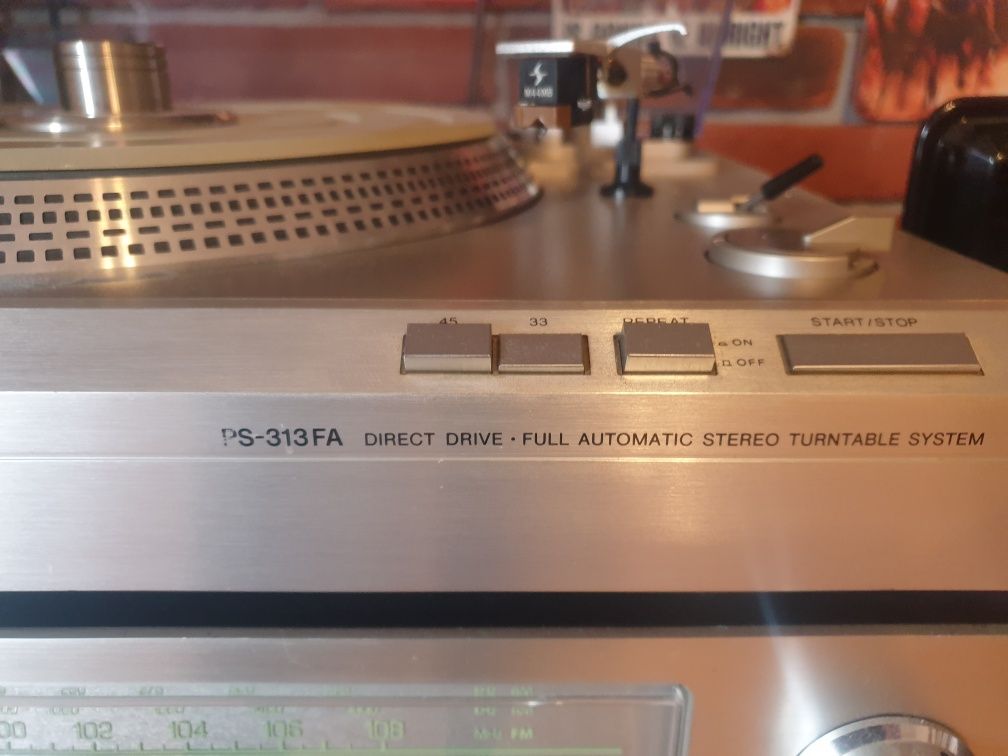 Gramofon Sony PS 313 fa winyle kult daab dżem