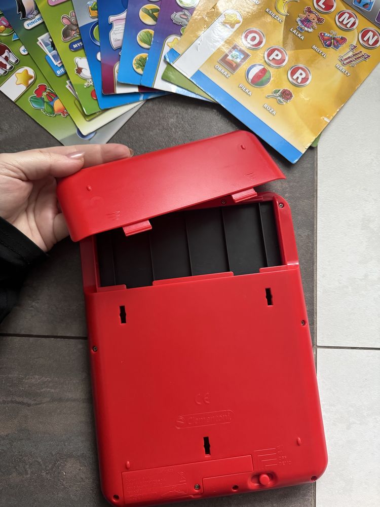 Clementoni tablet Touch Pad Słowa i Liczby uczy po polsku ang zabawka