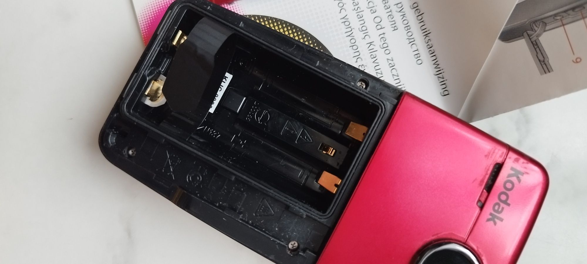 Mini kamera Kodak paluszki