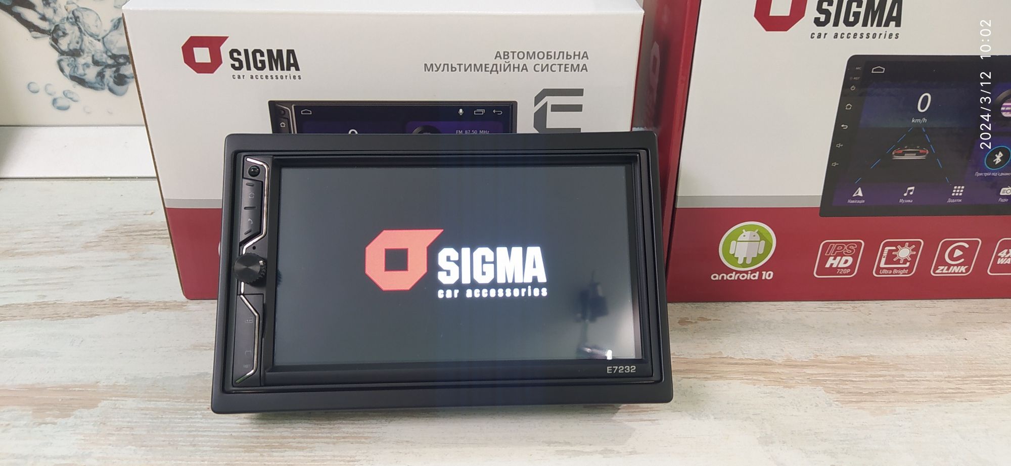 2 din 7" 2/32 carplay магнитола SIGMA 7" дюйм,, Volkswagen, Skoda та і