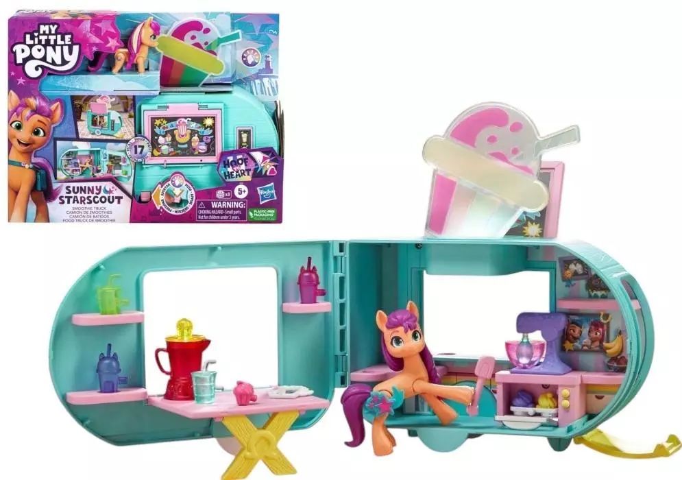 My Little Pony ciężarówka chłodnymi napojami Sunny. Hasbro
