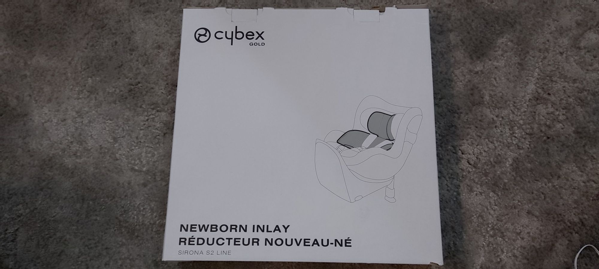 Redutor cinzento para cadeira cybex Sirona S2