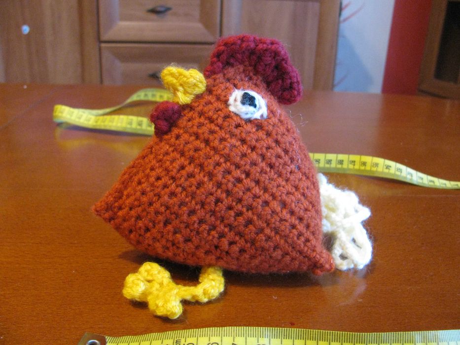 ozdoba Wielkanocna - kurka ręcznie robiona