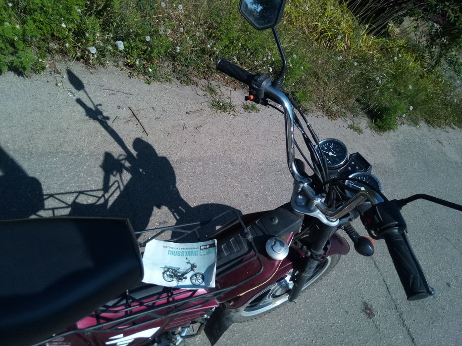 мопед Delta на ходу