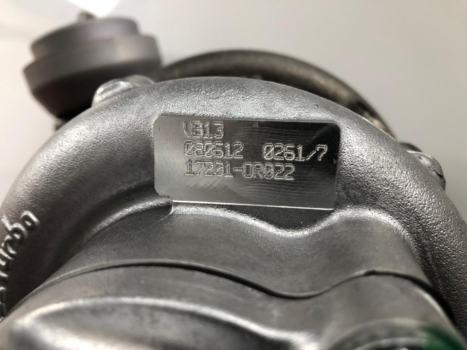 turbina nowa 17201-0r022 vb13 toyota 2,2  d-cat 177km