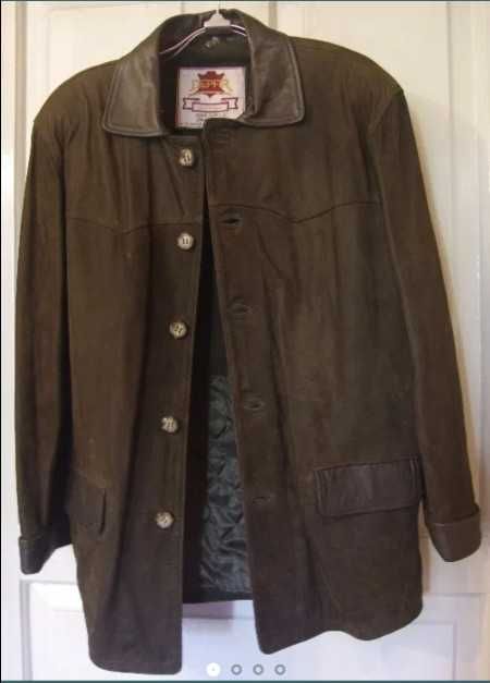 Куртка кожа нубук размер 50-52