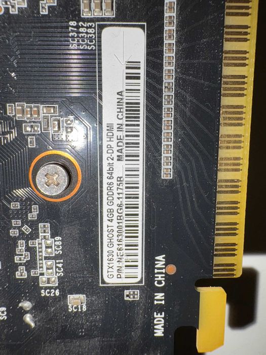 Gainward GeForce GTX 1630 Ghost 4GB GDDR6