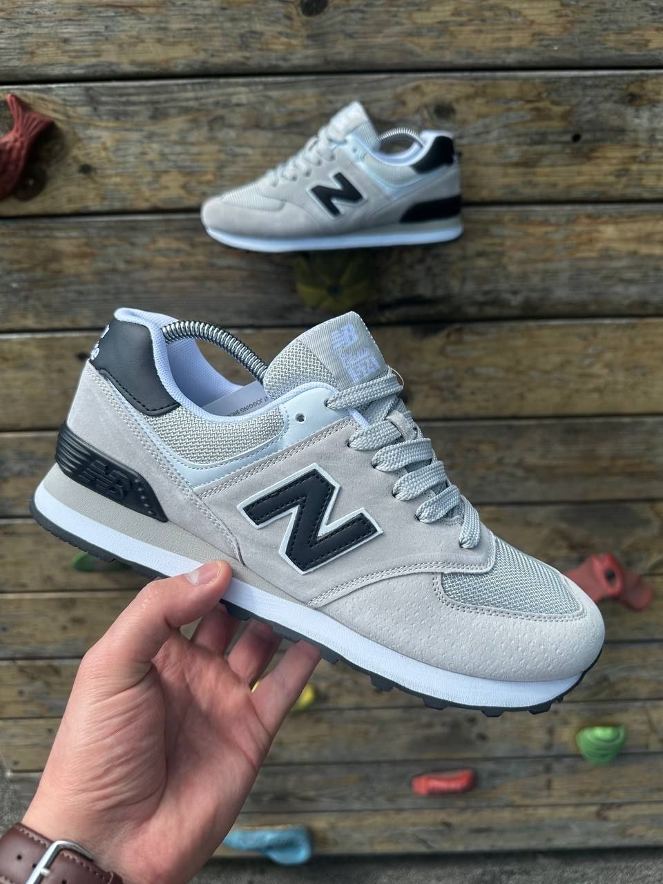 Кросівки New Balance Gray Чоловічі кросівки НБ сірі