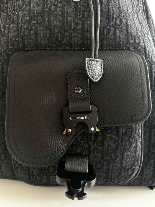 Dior Saddle Backpack with Flap