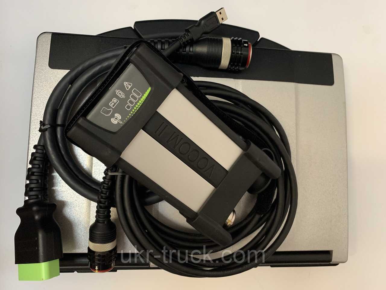 Дилерський Сканер Volvo VOCOM II ОРИГІНАЛЬНИЙ Adapter 88894000 Vocom 2