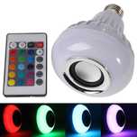 Lampada RGBW com Coluna e Comando