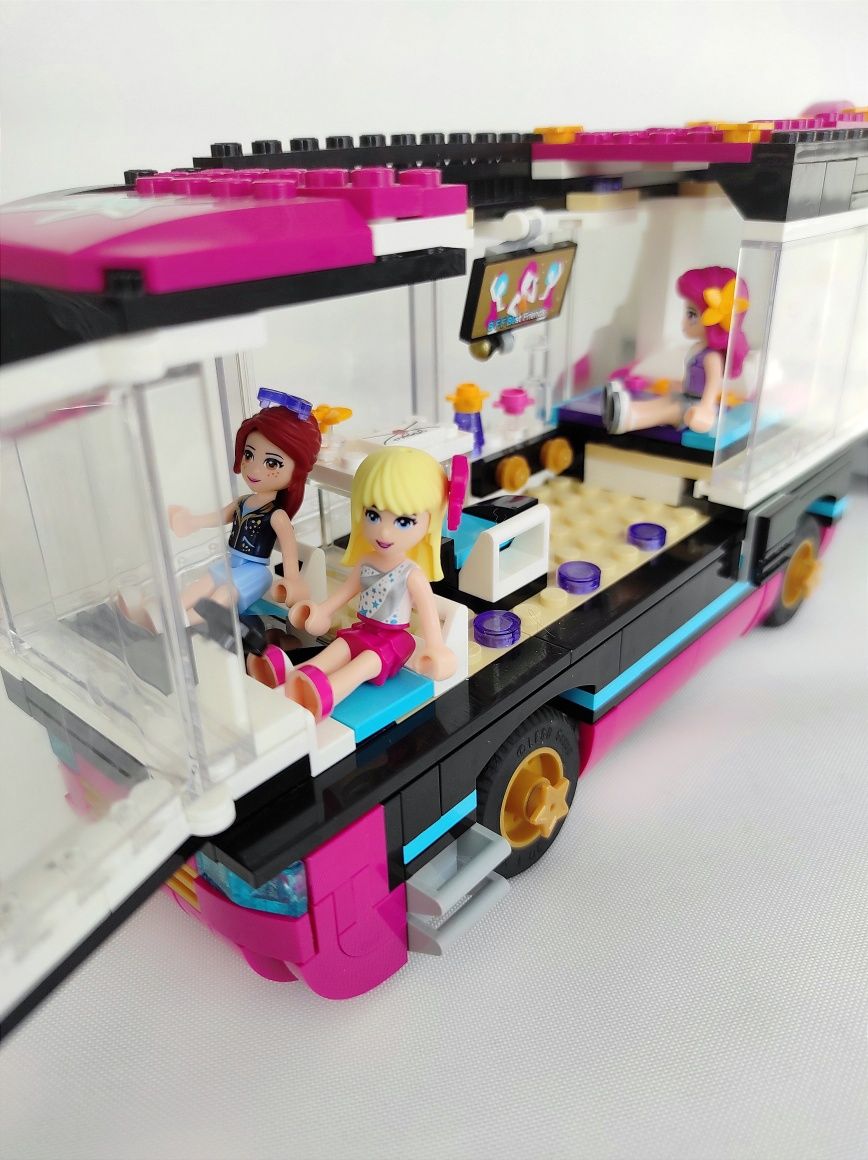 Lego friends 41106 лего френдс автобус тур поп-зірки Ліві