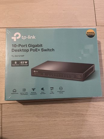 Коммутатор TP-LINK TL-SG1210P