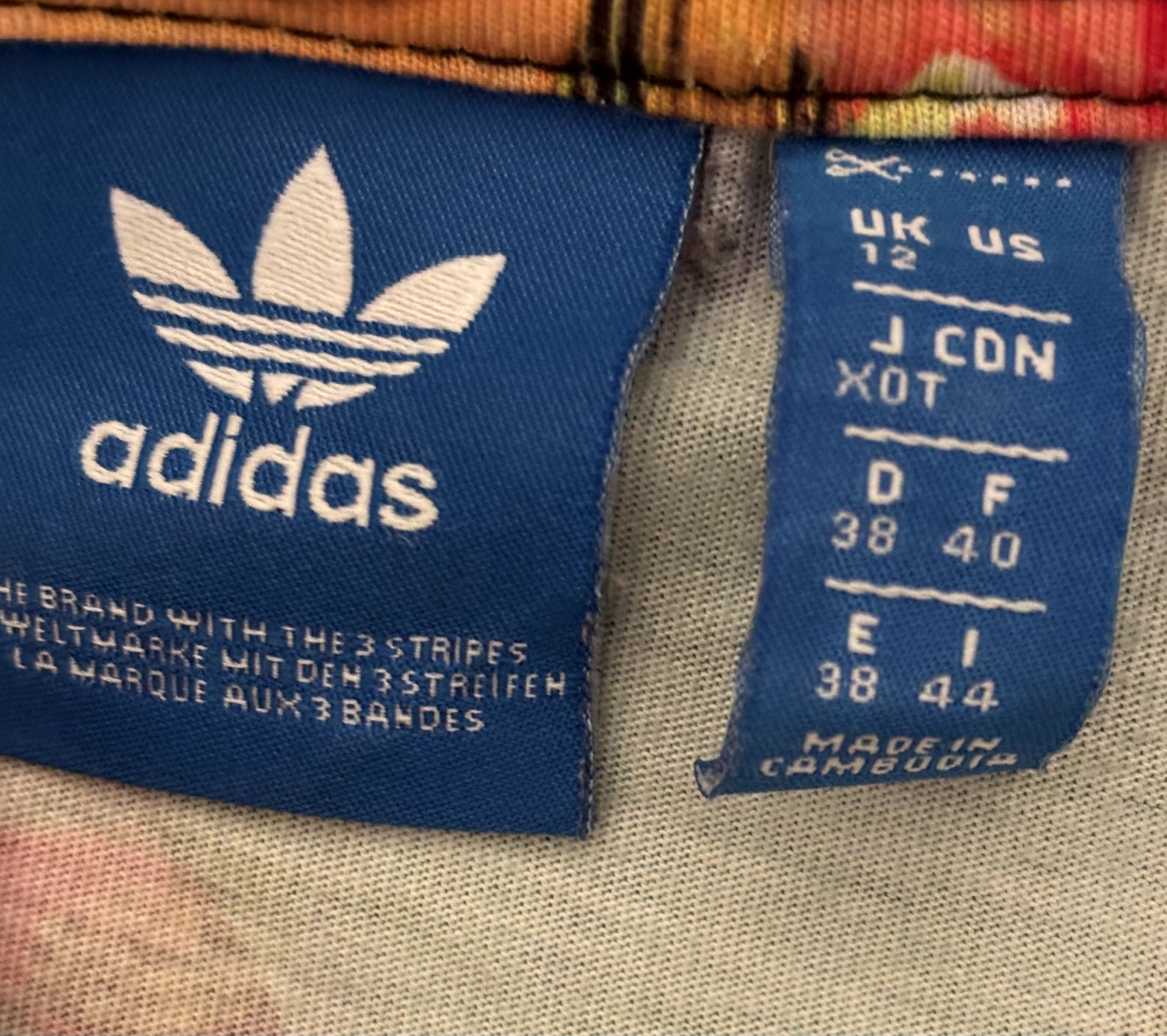 Koszulka adidas Farm Passaredo w ptaki papugi 38 40