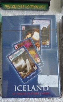 6 baralhos de cartas estrangeiro novos coleção