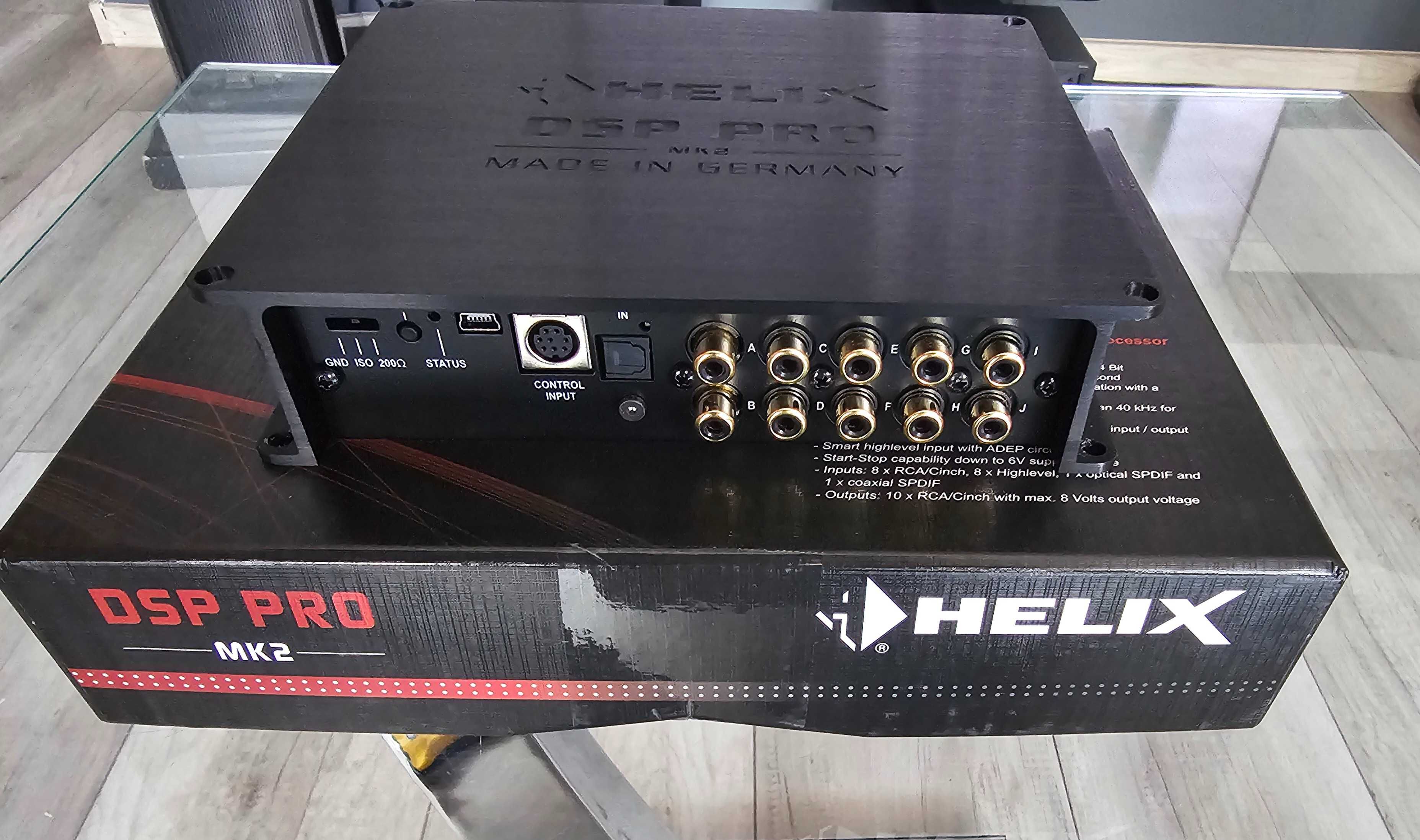 Procesor Helix DSP PRO MK2 plus RUX oraz karta HEC Optical IN