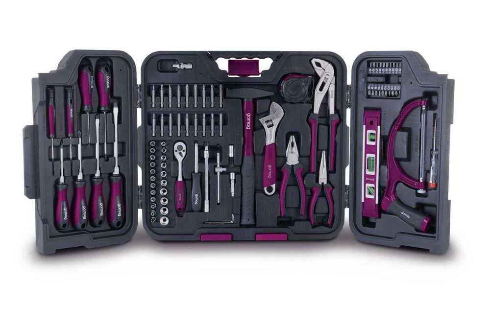 Кейс для інструментів GO-MH100 Gomag -Кейс з інструментами 90 шт ручні