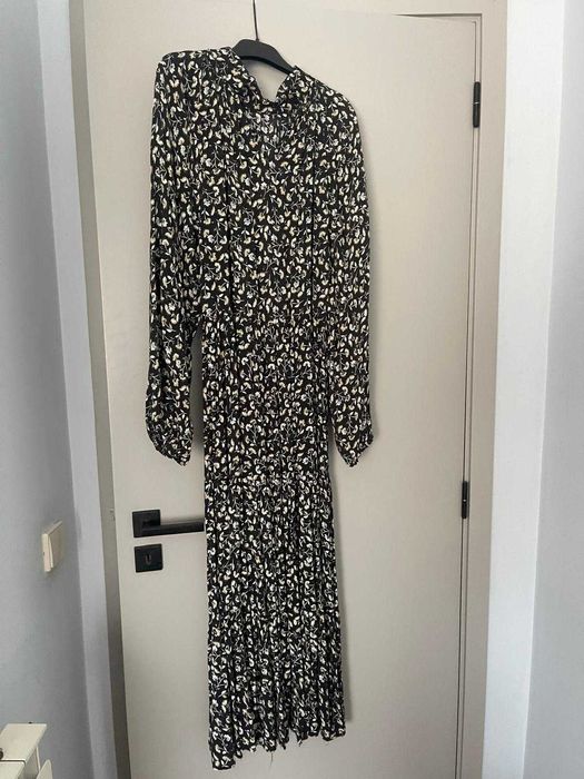 vestido Zara estampado flores