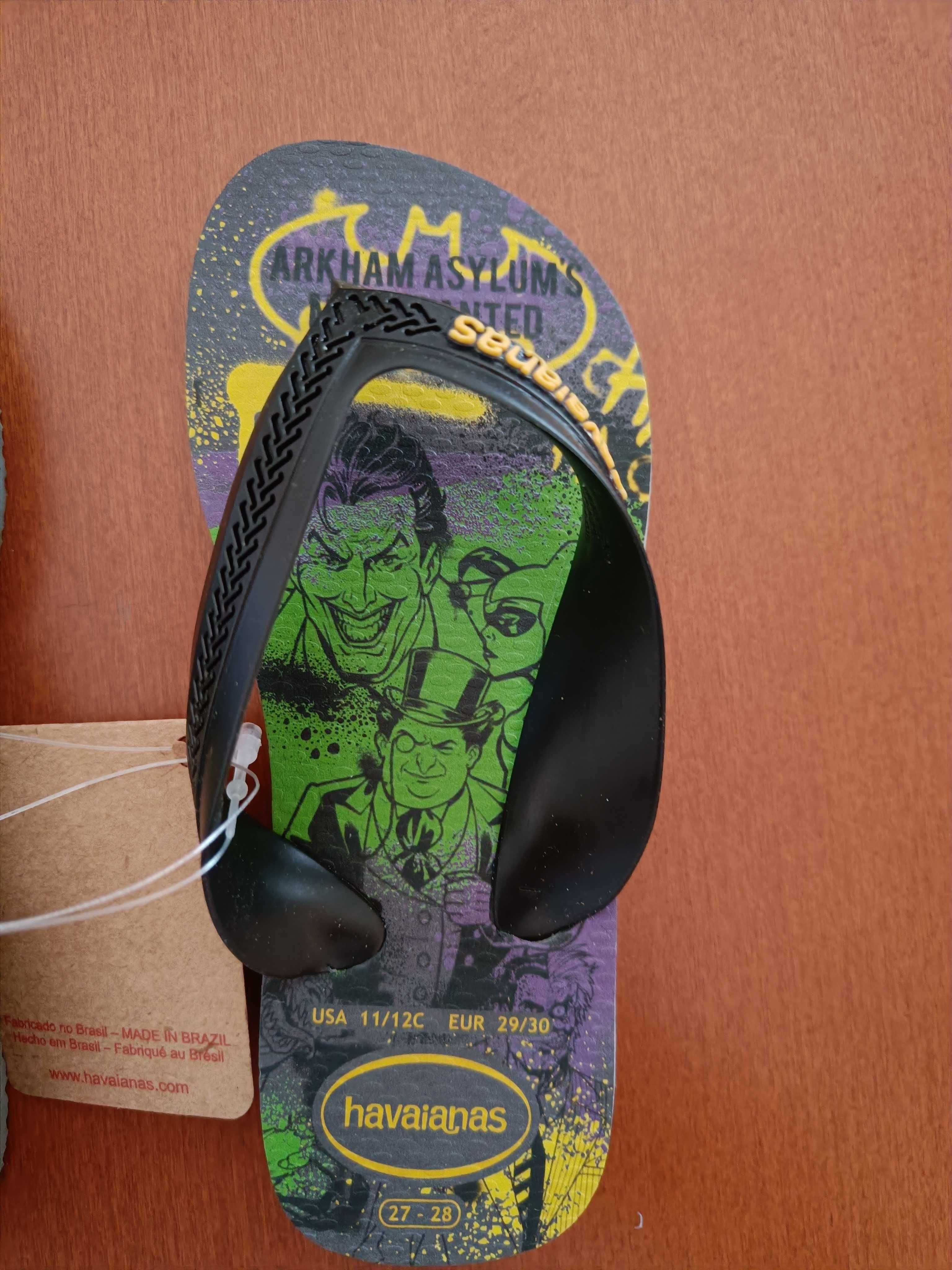 Havaianas Batman - Novas - Criança