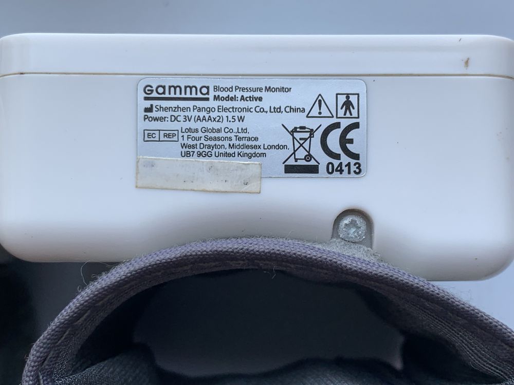 Тонометр Gamma / Sanitas +глюкометр