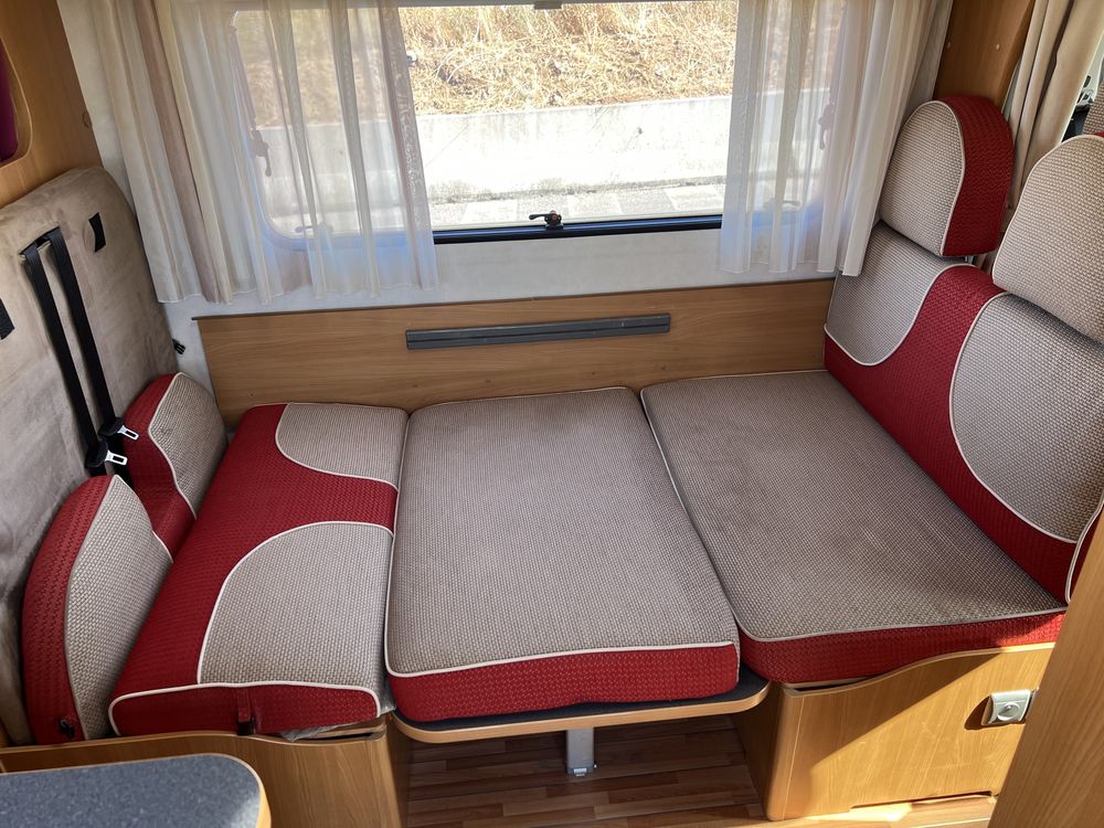 Autocaravana perfilada Fiat 2.3 multijet ano 2009 com AC